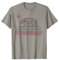 Trendy Apparel California Republic Bear Flag Vintage T-Shirt, Herren, Erwachsene Männer, Klassik-Fans, Unisex, Halbarm, T-Shirt, White, S