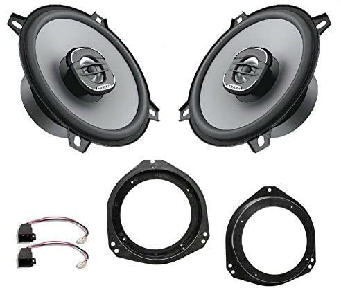 Inex Opel Corsa Altavoz de Puerta Delantera Kit de Mejora Hertz Uno Coaxial 160w 130mm 5.25