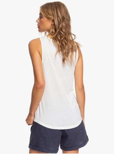 Roxy Womens Losing My Mind Vest Top, White, S EU