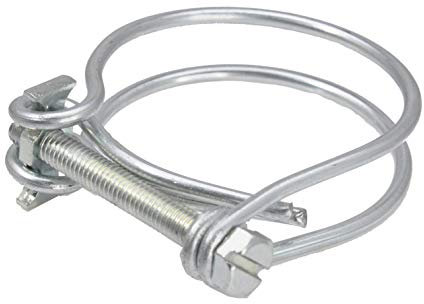 Drahtschlauchschelle Spannbereich 35-40 mm, Edelstahl Schlauchschelle Luftschlauch Spiralschlauch