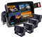 CAMSLEAD 9 Zoll Monitor 1080P Rückfahrkamerasystem, DVR-Recorder, Unterstützung Einer 256-GB-SD-Karte, 4-Kanal-Eingang, Quad-Split-Screen,1080P-Rückfahrkamera für LKW, Anhänger, Wohnmobil, Wohnwagen