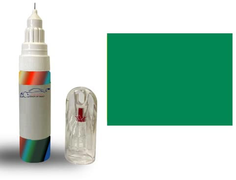 Xtremeauto RAL 6024 Traffic Green Pen Shiny Gloss Glossy Touch Up Paint Brush Repair Scratch Upvc Pvc Metal Wood