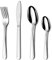 Hunnycook Cutlery Set, 16-Piece Stainless Steel Cutlery Set for 4 People, Flatware Silverware Set with Spoon, Knife and Fork Sets, Ideal for Home/Party/Restaurant, Mirror Polished, Dishwasher Safe
