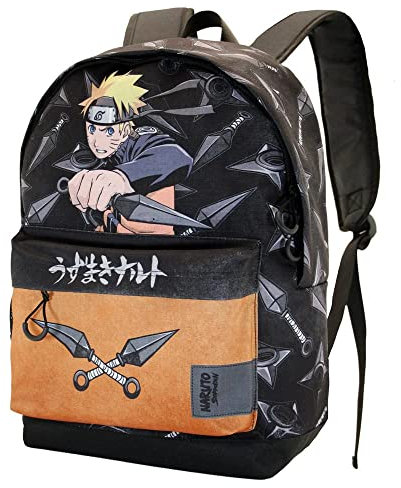 Naruto Weapons-ECO Rucksack 2.0, Schwarz