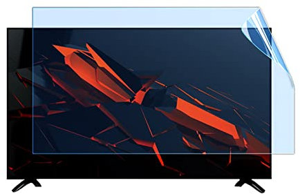 TV Screen Protector Matte Blue Light Monitor Film Anti Glare Anti Scratch Filter, No Bubbles Fingerprints, for 32-75 inch TCL/Samsung/Toshiba/Sony/LG/Hisense etc/A / 55 Inches 1211x682 mm