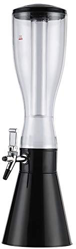 Distributeur de tour de bière Distributeur de bière pression, réfrigérateur de tour de bière 3L pour bar à la maison, distributeur de boissons avec robinet et tube de glace, facile à nettoyer, distr