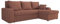 Mirjan24 Ecksofa Kristofer Cord, Design Eckcouch, Couch mit Schlaffunktion, Zwei Bettkasten, Wohnlandschaft, Bettfunktion L-Form Sofa, Ottomane universell (Poso 29)