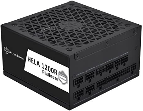 SilverStone Technology HELA 1200R Platinum ATX 3.0 / PCIe Gen 5 1200W Fuente de alimentación Totalmente Modular, SST-HA1200R-PM