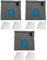 Lot de 3 sacs d'aspirateur réutilisables AEG S bag Classic GR 200 AEG AirMAX AEG Clario Electrolux ErgoSpace Electrolux Oxygen Philips Performer Philips Gemini FC 8200 à 8219 Progress Bolido 1500
