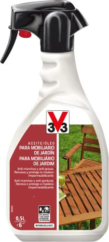 V33 Sprühflasche für Teaköl, 0,5 l, farblos