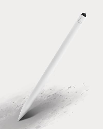 ZAGG Pro Stylus 2 – Active Dual-Tip mit kapazitivem Back-End, kabelloses Laden, Handflächenunterdrückung, Neigungserkennung – kompatibel mit iPad Pro 11/12,9 (3,4 und 5 Gen)/Air 10.9/iPad