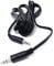 DRUT 1.5m 3.5mm to 3.5mm Aux Cable Audio Lead Stereo Headphone Mini Jack Male to Male Auxiliary Cord Compatible with Car Audio, TV, PC, Tablet, Laptop, MP3, Speaker (Black Nickel Connectors, 5ft.)