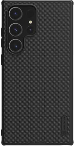 Nillkin Schutzhülle für Samsung Galaxy S24 Ultra (17,7 cm (6,8 Zoll), supermattiertes Schild Pro, magnetisch, Harte Rückseite, weicher Rand (PC + TPU), erhöhte Einfassung, Kameraschutz, Verschiedene