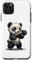 Hülle für iPhone 11 Pro Max Wütender Pandabär Boxer Boxkampf Ring Kämpfer Panda Bär