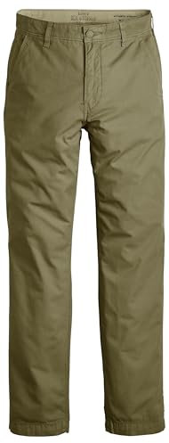 Levi's XX Chino Authentic Straight Pantalones, Deep Lichen Rmn Twl, 36W / 34L Hombre