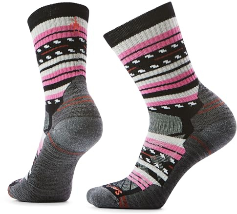 Smartwool Damen Women's Hike Light Cushion Zig Zag Valley Mid Crew Socken
