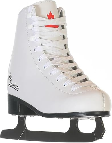 Canstar Kunstlaufschlittschuh Lake Louise – Klassisches Design, Weiß – Eiskunstlauf-Schlittschuhe Damen, Kinder & Anfänger (40)