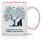 CREATIV'COLOR Mug Tasse Café Thé - Idée Cadeau - L'amour de ma vie, c'est toi, et bientôt, ce sera vous deux. - Homme Femme - Humour - Drôle - Rigolo - Pas Cher - Original