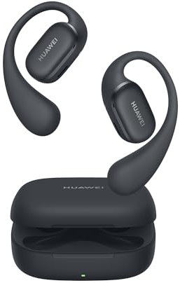 HUAWEI FreeArc Open-Ear Earbuds, Secure Fit and Comfort, IP57 Water Resistance, Dynamic Bass, 28 Hours Playtime, Sports Earphones, Headset for Running Workout Driving, iOS & Android, Bluetooth, Black