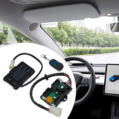 ReachMall Kit de placa base con interruptor LCD de 12 V y 24 V para sistema de calefacción de estacionamiento de 3 kW, 5 kW, 8 kW