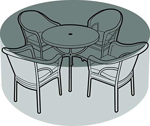 Garland 4-6 Seater Round Furniture Set Cover - Silver Grade (W1396)