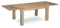 MASSIVMOEBEL24.DE Nature Grey Esstisch mit Ansteckplatten Sheesham - Verschiedene Größen, Farbe:grau geölt, Größe:180-26x90 cm