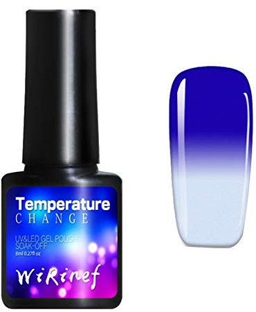 Asalinao Nagellack 28 Farbwechsel Nagellack Peel Off Sunlight Sensitive Farbwechsel Nagellack 8 ml DIY Maniküre