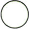 MAXXIVA Hula Hoop Reifen Erwachsene Fitness 80 Magnete 1,5 kg Home-Training Yoga Pilates Reha Sport Workout Massage (Schwarz - Ø 98 cm)