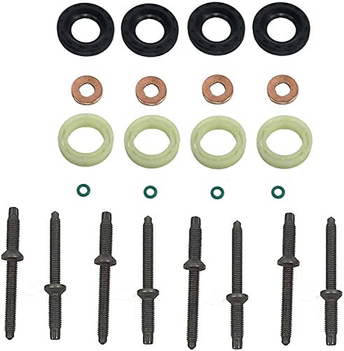 Joints Injecteurs Set Rondelles Injection Carburant Compatible pour 1.6 Diesel (1560 CC) 1007, 206, 207, 307, 407 1.6 HDi
