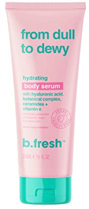 b.fresh Daily Moisturizing Body Lotion for Dewy, Healthy Skin | From Dull to Dewy Hydrating Body Serum - Get Glowy, Juicy Skin from Hyaluronic Acid, Botanical Complex, Ceramides + Vitamin E, 8 Fl Oz