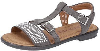 RICOSTA Mädchen Riemchensandalen Bella,Kinder Sandalen,WMS:Mittel