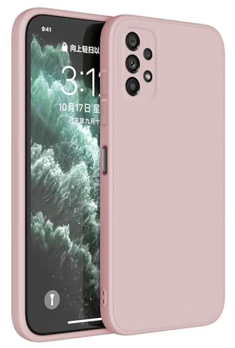 Topme Handyhülle Hülle Fur Samsung Galaxy A72 / Galaxy A72 5G (6.7 Inches) Case Schutzhülle, Hautschutz Aus TPU Silikonhülle - Sandpulver
