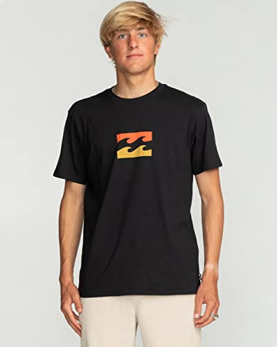 Billabong Homme Team Wave T-Shirt, Noir, L EU
