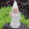 MINICAR Lustige Mittelfinger-Gartenzwerge, Statuen, Outdoor-Dekoration, Hof, Rasen, Skulpturen, Dekorationen, freche Geschenke