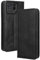 RonRun Cover Asus ROG Phone 8 Pro, Custodia a Libro con Supporto Stand e Slot Porta Carte Case a Portafoglio Magnetica in Pelle PU Adatto per Asus ROG Phone 8 Pro, nero