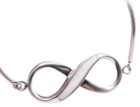 Sterling Silver Breastmilk Infinity Bracelet, Breastmilk Keepsake Jewellery, Breastfeeding Keepsake, Gift for a New Mum
