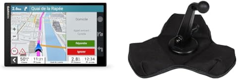 Garmin DriveSmart 86 MT-S – Navigationsgerät mit riesigem 8 Zoll (20,3 cm) & magnetische Halterung für Navigationsgeräte