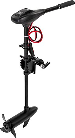 PUDLOR 40LBS Aussenborder Elektromotor, 12V Bootsmotor Dehnbar Aussenbordmotor Geräuscharm und hocheffizient außenborder, Schlauchboot Motoren für Wassersport, Fischerei Produktion
