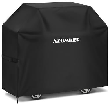 AZOMKER Funda Barbacoa Exterior Impermeable, Funda para Barbacoa (120 * 66 * 120cm)