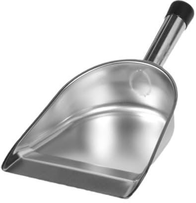 FOMIYES Recogedor de Basura Inoxidable Pala de Limpieza Portátil Diseño Ergonómico Resistente para Herramienta Práctica para Amigos