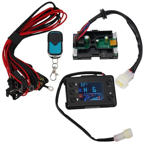 Effiziente 12 V Air Diesel Heizung Steuerplatine mit LCD-Display und Fernbedienungs-Kabelbaum passend für 3KW 5KW 8KW Modelle