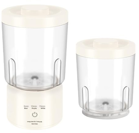 DimyFew Tragbare Sockenwaschmaschine (10 W), Kleine Waschmaschine für Kleine Kleidungsstücke, Make Up Pinsel, BHS Und Unterwäsche.