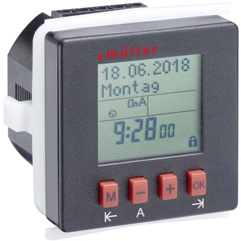 Müller SC 24.10 Pro Digital Panel Recessed Timer 230 V/AC 8 A/250 V