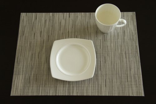 Chilewich Placemat Bamboo Rectangle - Chalk