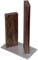 KAI magnetischer Messerblock klein Stonehenge aus Walnuss mit Edelstahlboden - Premium Holz - Platz für 4 Messer - Abmessung 18 x 10 x 28-30 cm