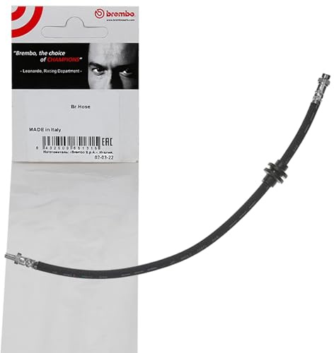 Brembo T68070 Bremsschläuch | Kompatibel mit: RENAULT CLIO III, CLIO III Grandtour, CLIO III Kasten/Schrägheck, MODUS / GRAND MODUS