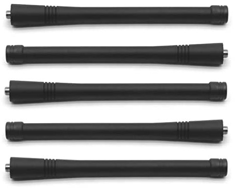 Sundely® 5 x VHF 136 – 174 MHz antenna per Motorola radio CP040 CT450 EP350 EX600 x LS GP3688 HT50 P110 PTX760PLUS 15,2 cm (15 cm)
