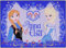 Associated Weavers 621915 Teppich Die Eiskönigin, Polyamid, 133 x 2 x 95 cm, Blau