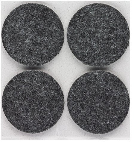 peha Filzgleiter - Möbelgleiter selbstklebend - 5,0 mm stark, rund 25 mm (12 STK.)