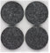 peha Filzgleiter - Möbelgleiter selbstklebend - 5,0 mm stark, rund 25 mm (12 STK.)